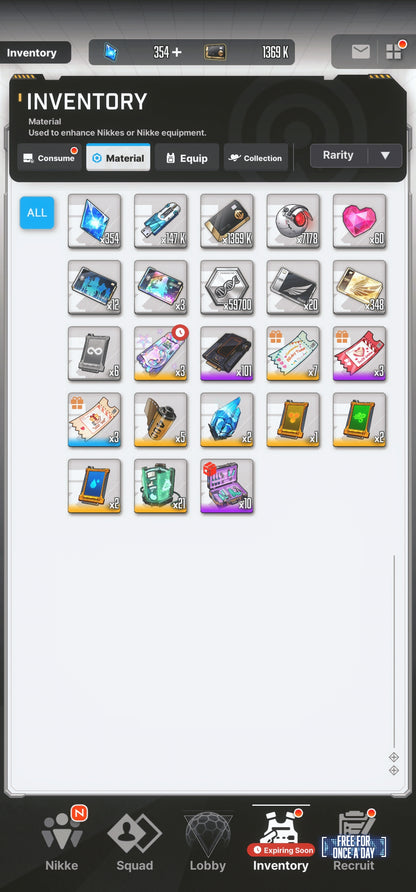 [NA] [INSTANT] NIKKE 2 limited 24SSR+Pity Anis: Star+Modernia+Sakura+Rosanna+Red Hood+Skin+Cinderella+Crown++ GODDESS OF VICTORY starter account-Mobile Games Starter