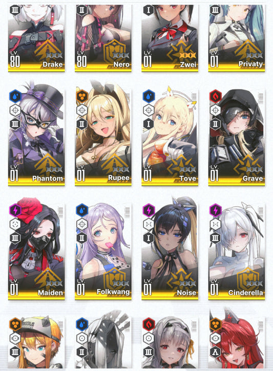 [NA] [INSTANT] NIKKE 20SSR+Pity MLB 4 Zwei+Modernia+Red Hood+Skin+Cinderella+Grave+10000gems+ GODDESS OF VICTORY starter account-Mobile Games Starter