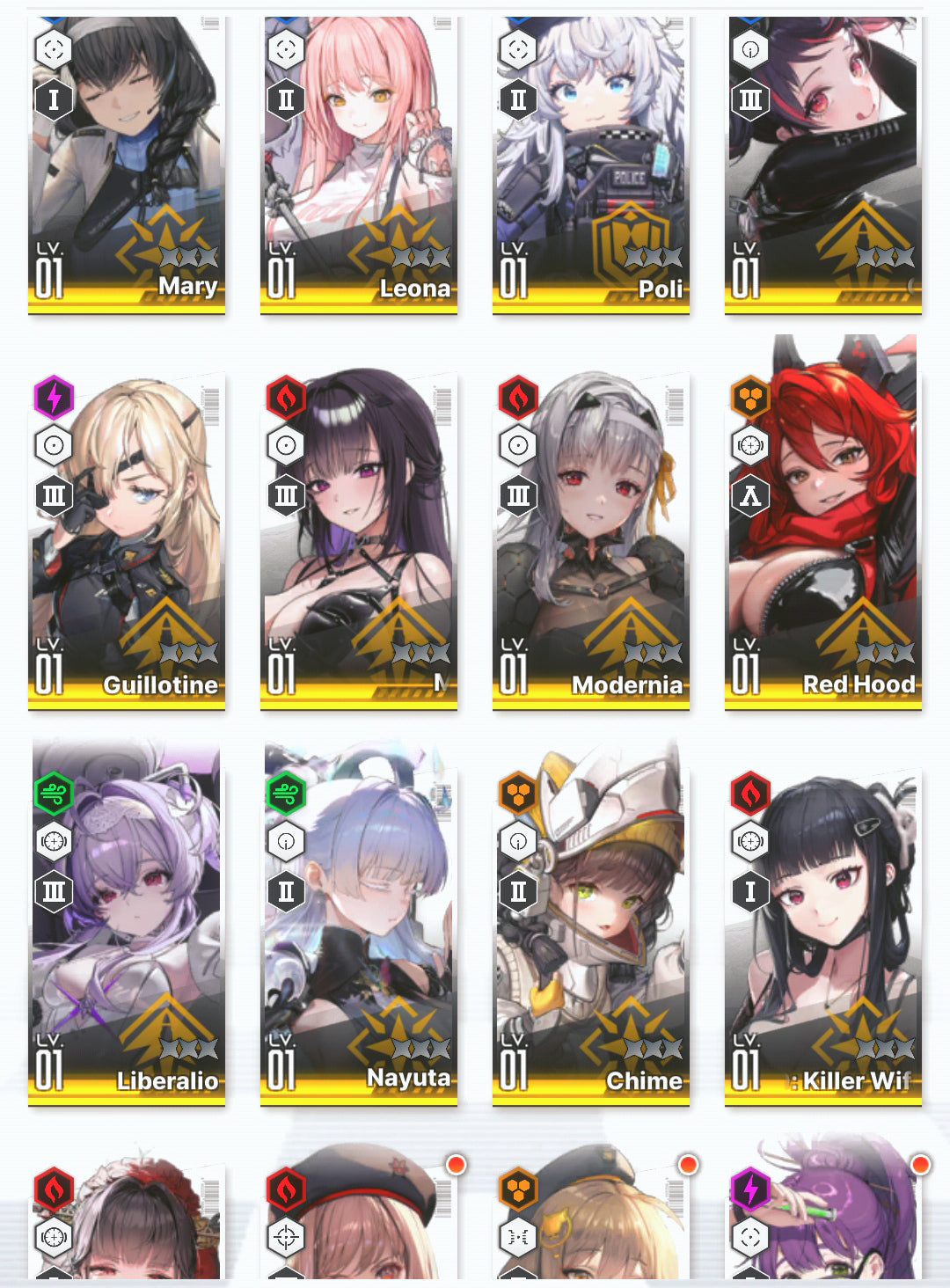 [NA] [INSTANT] NIKKE 21SSR Nayuta+Liberalio+Red Hood+Dorothy+Modernia+Mihara+ GODDESS OF VICTORY starter account-Mobile Games Starter