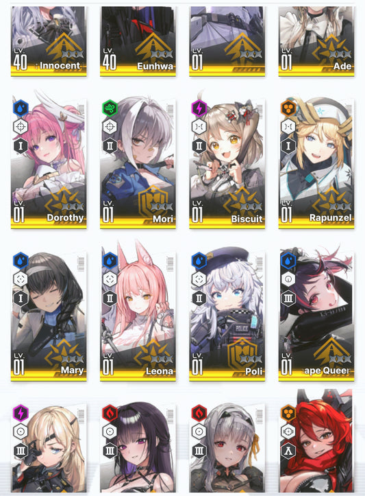 [NA] [INSTANT] NIKKE 21SSR Nayuta+Liberalio+Red Hood+Dorothy+Modernia+Mihara+ GODDESS OF VICTORY starter account-Mobile Games Starter