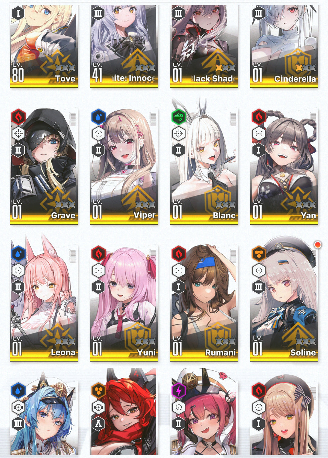 [NA] [INSTANT] NIKKE 22SSR Red Hood+Scarlet Black Shadow+Cinderella+Grave+Blanc++ GODDESS OF VICTORY starter account-Mobile Games Starter
