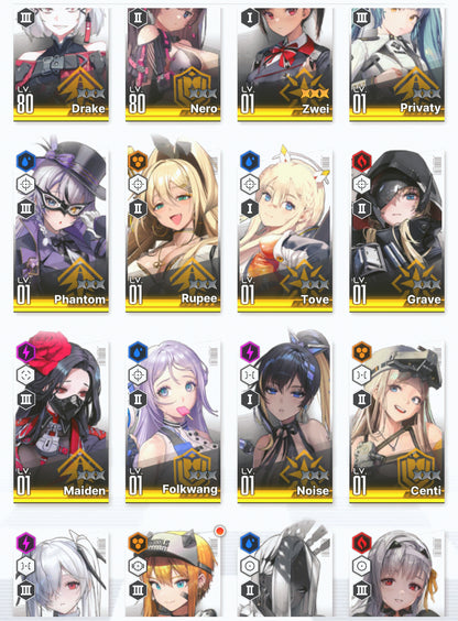 [NA] [INSTANT] NIKKE 22SSR+Pity MLB 4 Zwei+Modernia+Red Hood+Skin+Cinderella+Grave+10000gems+ GODDESS OF VICTORY starter account-Mobile Games Starter