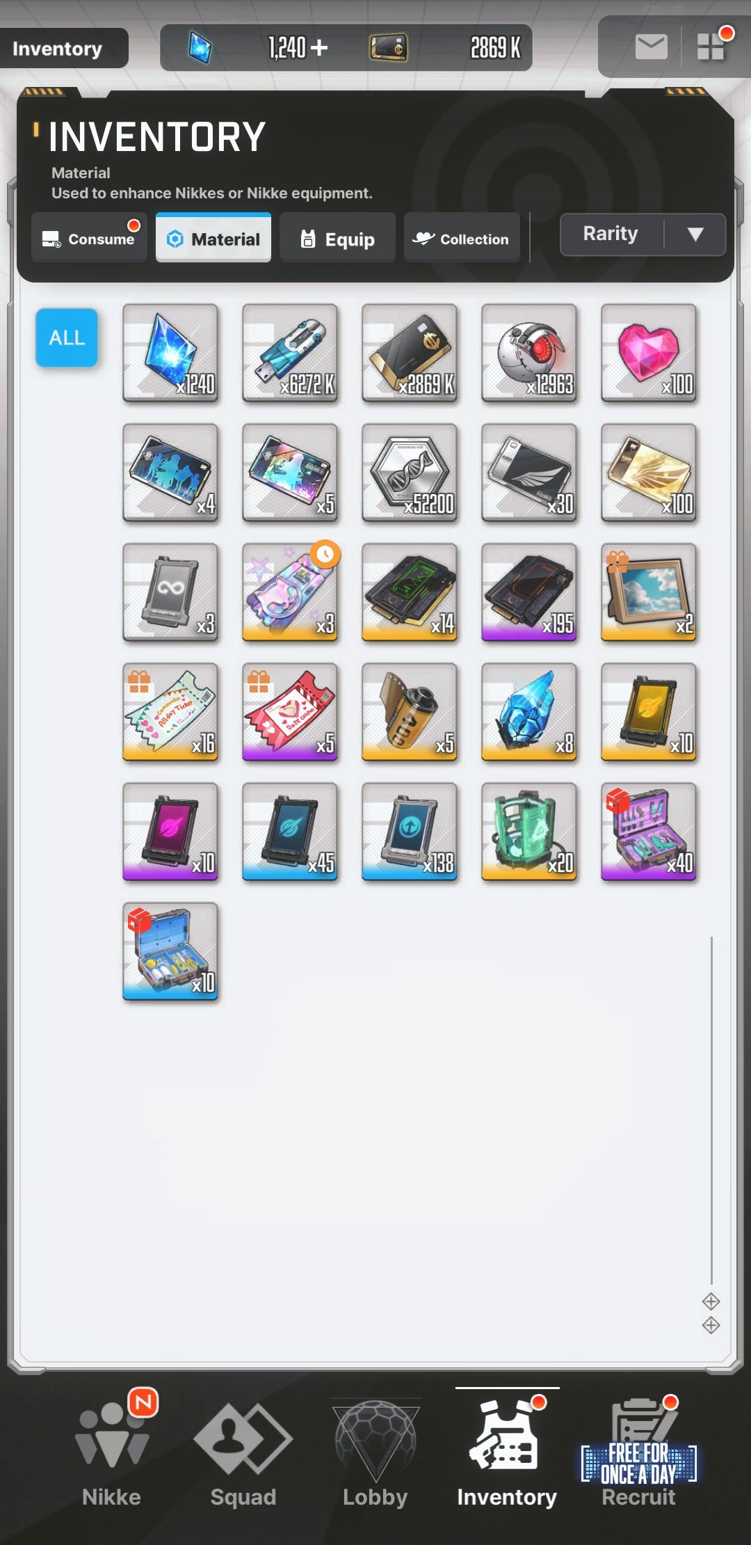 [NA] [INSTANT] NIKKE 23SSR Anis: Star+Nayuta+Liberalio+Red Hood+Dorothy+Modernia+Mihara+ GODDESS OF VICTORY starter account-Mobile Games Starter
