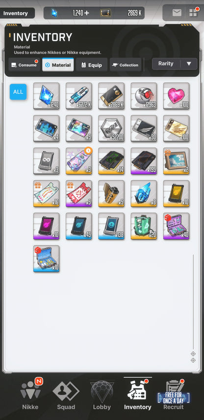 [NA] [INSTANT] NIKKE 23SSR Anis: Star+Nayuta+Liberalio+Red Hood+Dorothy+Modernia+Mihara+ GODDESS OF VICTORY starter account-Mobile Games Starter
