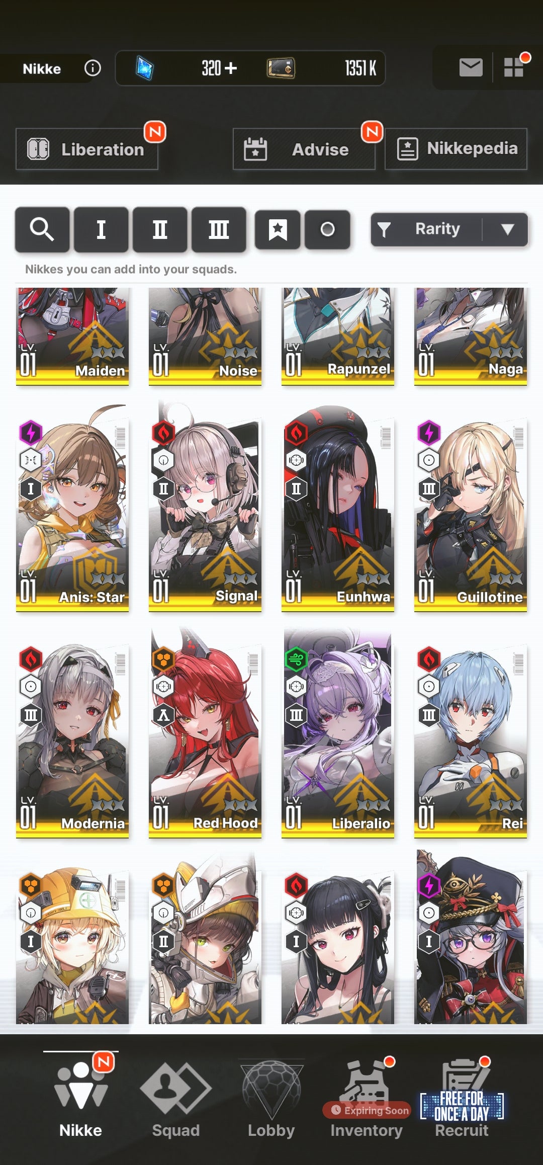 [NA] [INSTANT] NIKKE 28SSR Anis: Star+3Collab Asuka+Rei+Mari+Skin+Liberalio+Crown+Modernia+Red Hood+Skin+Scarlet Black Shadow+Liter+ GODDESS OF VICTORY starter account Evangelion-Mobile Games Starter