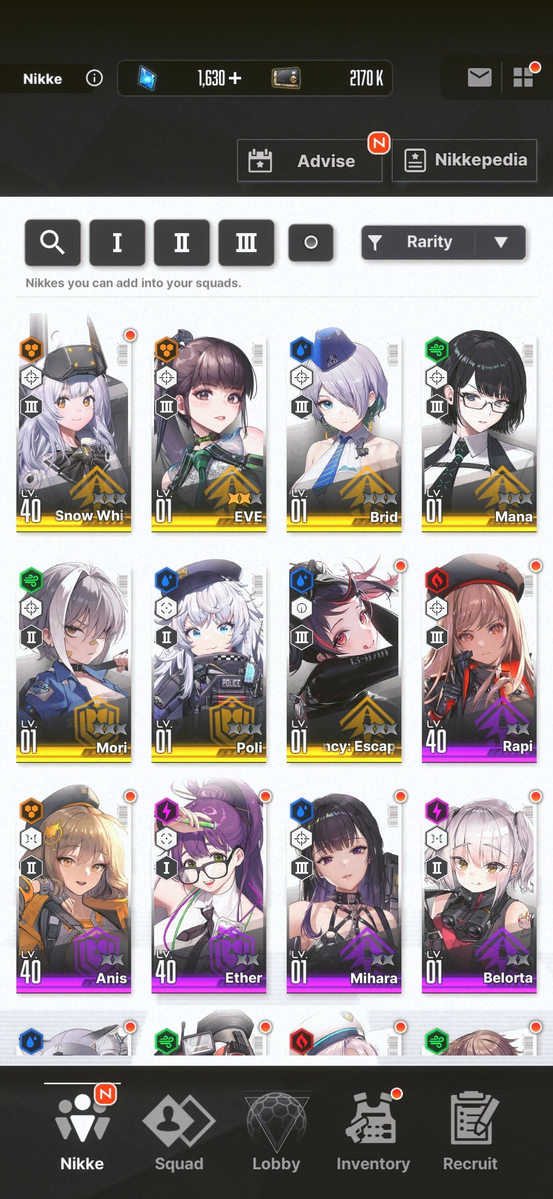 [NA] [INSTANT] NIKKE 7SSR 3 Eve GODDESS OF VICTORY Stellar Blade starter account