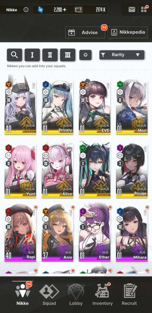 [NA] [INSTANT] NIKKE 8SSR Eve+Little Mermaid GODDESS OF VICTORY Stellar Blade starter account-Mobile Games Starter