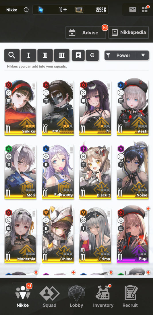 [NA] [INSTANT] NIKKE MLB 4X Yukiko + 3X Makoto + 2 Skins + Mihara Modernia GODDESS OF VICTORY Persona starter account-Mobile Games Starter