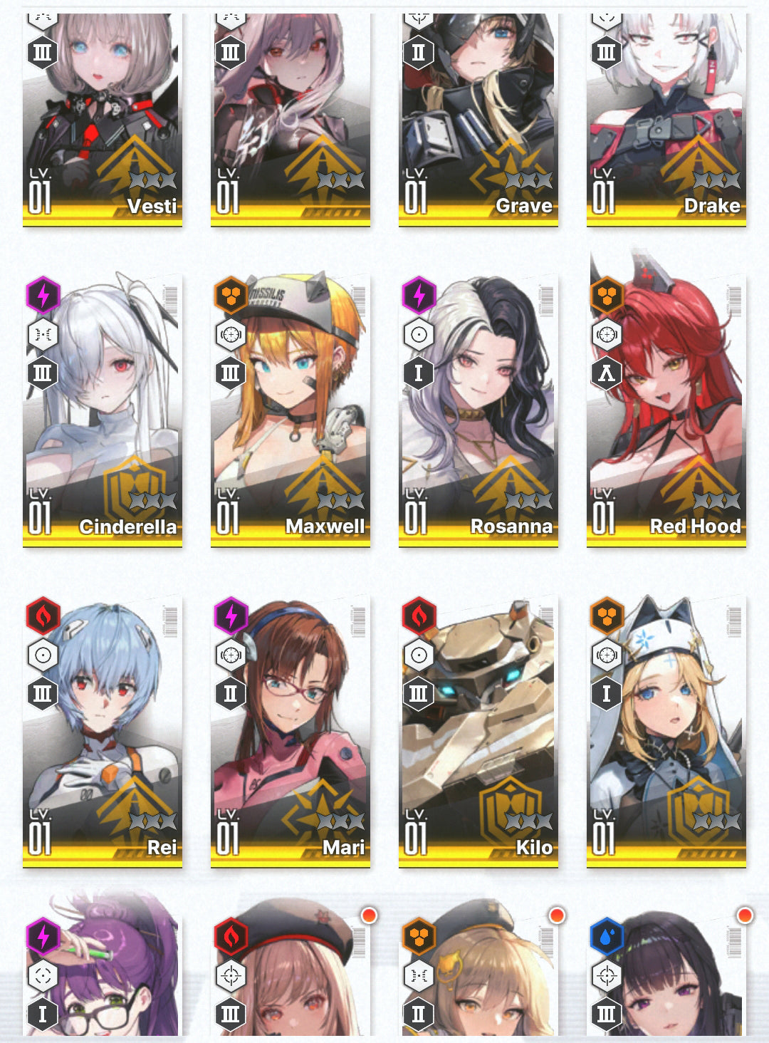 [NA] NIKKE 16SSR 3Collab Asuka+Rei+Mari+Skin+Red Hood+Skin+Cinderella+Grave+Scalter Black Shadow+Harran+13000 gems++ GODDESS OF VICTORY starter account Evangelion-Mobile Games Starter