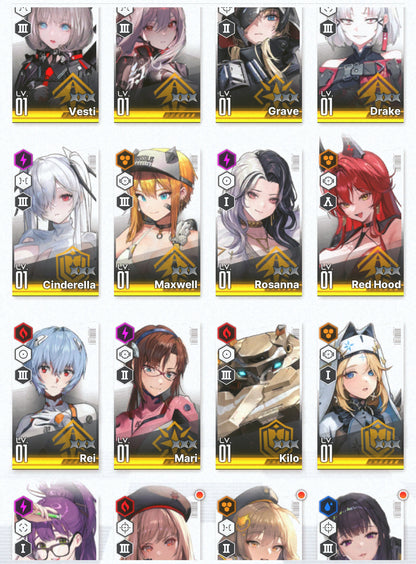 [NA] NIKKE 16SSR 3Collab Asuka+Rei+Mari+Skin+Red Hood+Skin+Cinderella+Grave+Scalter Black Shadow+Harran+13000 gems++ GODDESS OF VICTORY starter account Evangelion-Mobile Games Starter