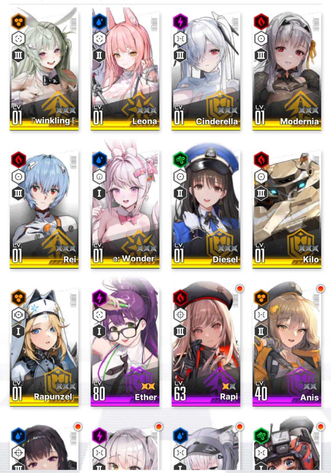 [NA] NIKKE 17SSR MLB 4 Asuka+Rei+Skin+Cinderella+Grave+Bunny Soda+3 Centi+Modernia+Ade+Alice++ GODDESS OF VICTORY starter account Evangelion-Mobile Games Starter
