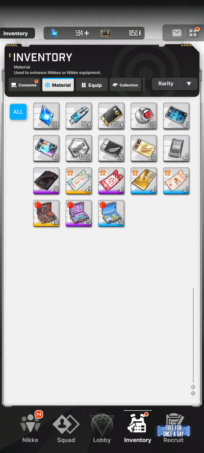 [NA] NIKKE 17SSR MLB 4 Asuka+Rei+Skin+Cinderella+Grave+Bunny Soda+3 Centi+Modernia+Ade+Alice++ GODDESS OF VICTORY starter account Evangelion-Mobile Games Starter