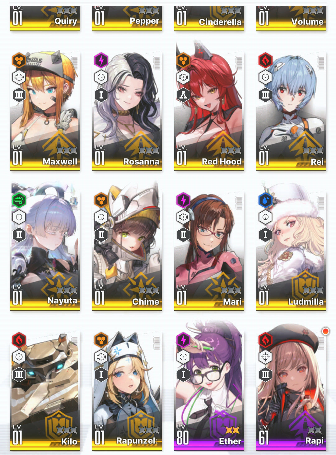 [NA] NIKKE 22SSR 3Collab Asuka+Rei+Mari+Skin+Nayuta+Red Hood+Skin+Cinderella+Grave+Scalter Black Shadow+Harran++ GODDESS OF VICTORY starter account Evangelion-Mobile Games Starter