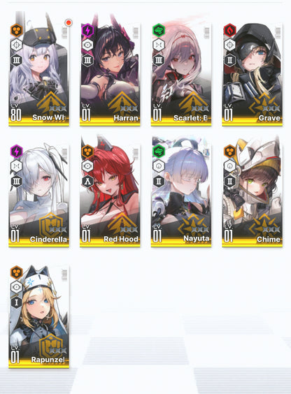 [NA] NIKKE 22SSR 3Collab Asuka+Rei+Mari+Skin+Nayuta+Red Hood+Skin+Cinderella+Grave+Scalter Black Shadow+Harran++ GODDESS OF VICTORY starter account Evangelion-Mobile Games Starter