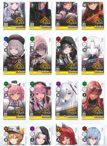 [NA] NIKKE 22SSR 3Collab Asuka+Rei+Mari+Skin+Nayuta+Red Hood+Skin+Cinderella+Grave+Scalter Black Shadow+Harran++ GODDESS OF VICTORY starter account Evangelion-Mobile Games Starter