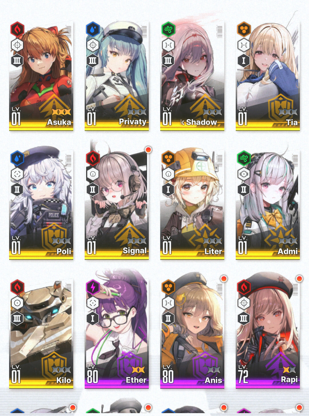 [NA] NIKKE 8SSR 1Collab MLB 4 Asuka+Skin+Liter+Scarlet Black Shadow+11000 gems++ GODDESS OF VICTORY starter account Evangelion-Mobile Games Starter