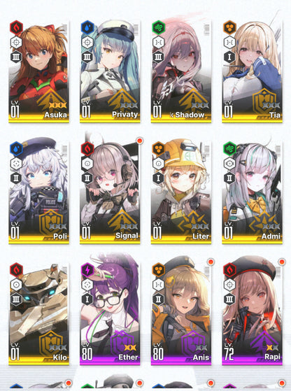 [NA] NIKKE 8SSR 1Collab MLB 4 Asuka+Skin+Liter+Scarlet Black Shadow+11000 gems++ GODDESS OF VICTORY starter account Evangelion-Mobile Games Starter