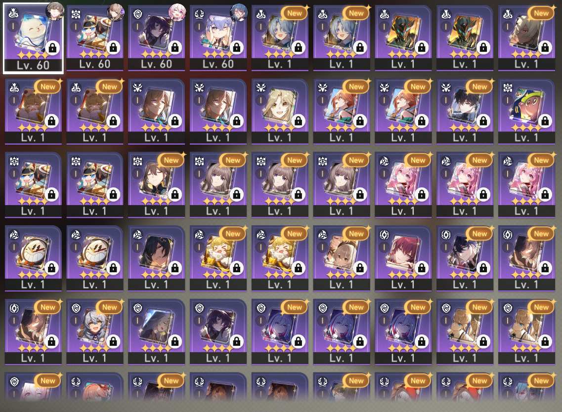 [NA/America] E6 Castorice + etc | Honkai Star Rail Farmed Starter Account-Mobile Games Starter