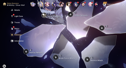 [NA/America] E6 Silver Wolf Lv 999 + Signature Light Cone + E1 Silver Wolf + etc | Honkai Star Rail Farmed Starter Account-Mobile Games Starter