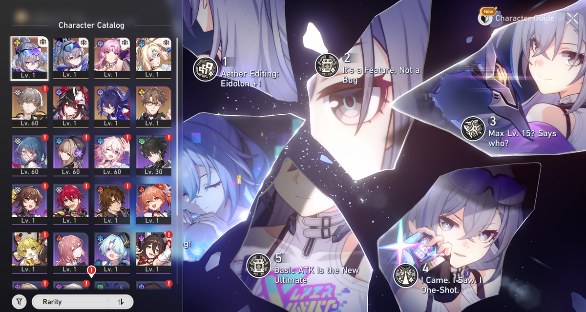 [NA/America] E6 Silver Wolf Lv 999 + Signature Light Cone + Pearl + E1 Silver Wolf + etc | Honkai Star Rail Farmed Starter Account-Mobile Games Starter