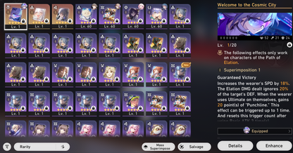[NA/America] E6 Silver Wolf Lv 999 + Signature Light Cone + Pearl + E1 Silver Wolf + etc | Honkai Star Rail Farmed Starter Account-Mobile Games Starter