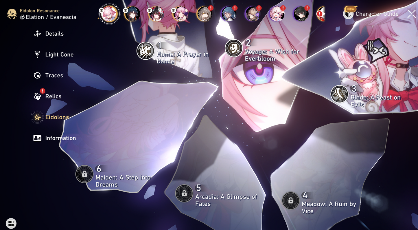 [NA/America][INSTANT] E3 Evanescia + Signature Light Cone + etc | Honkai Star Rail Farmed Starter Account-Mobile Games Starter