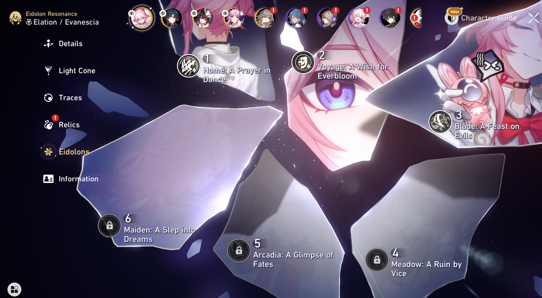 [NA/America][INSTANT] E3 Evanescia + Signature Light Cone + etc | Honkai Star Rail Farmed Starter Account-Mobile Games Starter