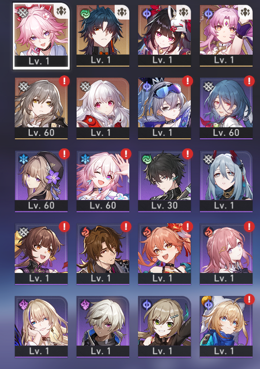 [NA/America][INSTANT] E3 Evanescia + Signature Light Cone + etc | Honkai Star Rail Farmed Starter Account-Mobile Games Starter