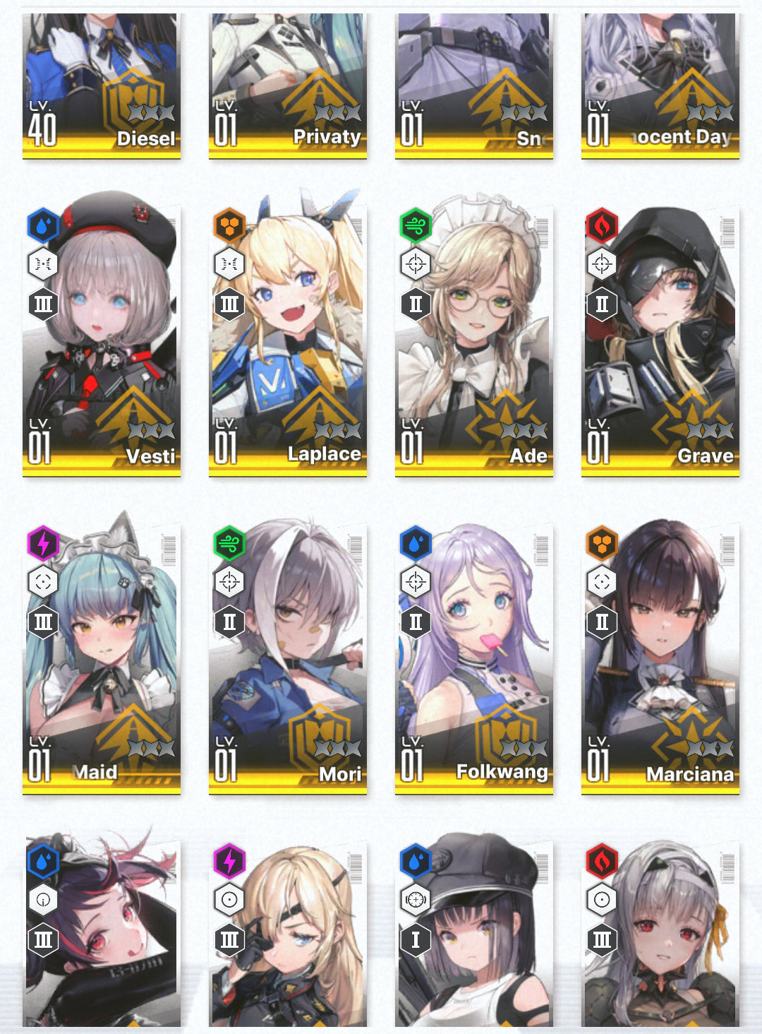 [NA]EN GODDESS OF VICTORY NIKKE 20SSR Red Hood+Skin+Modernia+Grave+Privaty+Snow White+Vesti+Laplace++ starter account-Mobile Games Starter