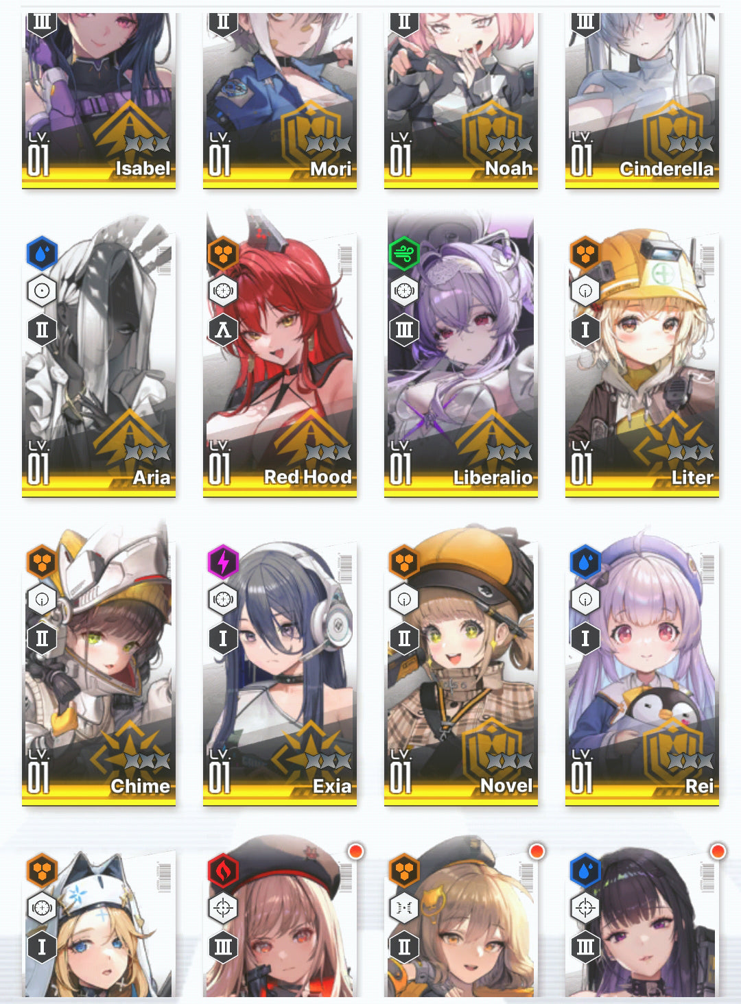 [NA]EN GODDESS OF VICTORY NIKKE 21SSR Red Hood+Skin+Liberalio+Cinderella+Grave+Dorothy+Scarlet+Liter+Isabel+Noah+Novel++ starter account-Mobile Games Starter