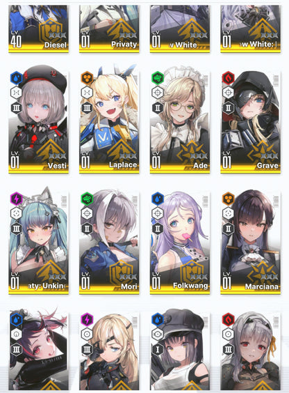 [NA]EN GODDESS OF VICTORY NIKKE 22SSR Red Hood+Skin+Liberalio+Modernia+Grave+Privaty+Snow White+Vesti+Laplace++ starter account-Mobile Games Starter