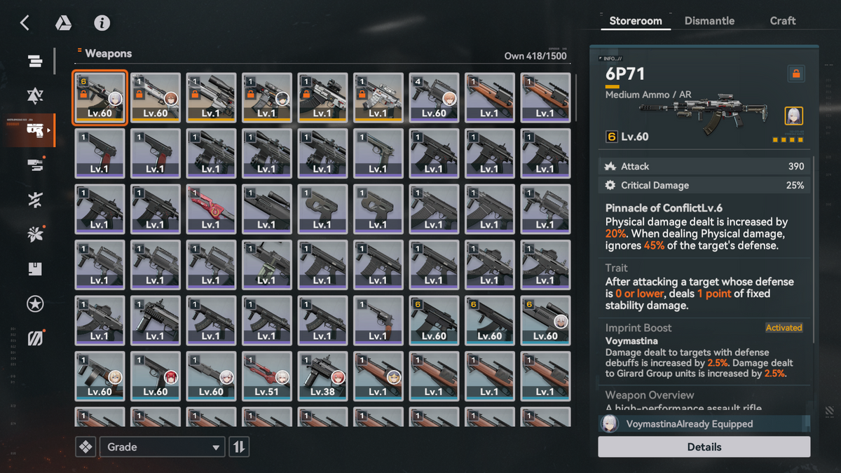 [NA][INSTANT] V6+6 Voymastina + V6+1 Klukai + V0+1 Springfield + ~400 Access pulls + outfit selector | GIRLS' FRONTLINE 2: EXILIUM EN Darkwinter T0 Starter Account-Mobile Games Starter