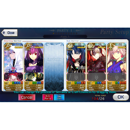 JP] Fate Grand Order FGO Jeanne alter + Koyanskaya + 1-2x5* starter a