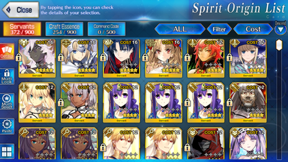 [NA]FGO Space Ereshkigal + Space Ishtar Arjuna alter Jeanne Fate Grand Order starter account-Mobile Games Starter