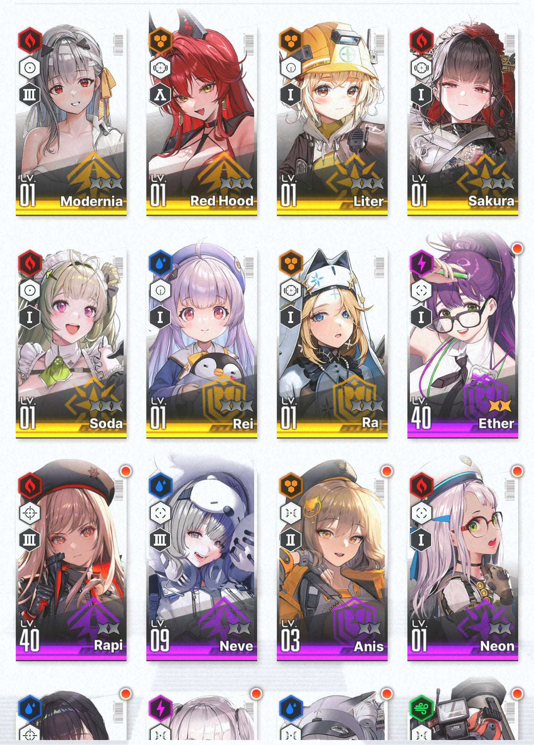 [NA]GODDESS OF VICTORY NIKKE 14SSR Modernia+skin+Liter+Red Hood+Skin+Cinderella+Soda+Blanc+Centi+Rei++ starter account-Mobile Games Starter