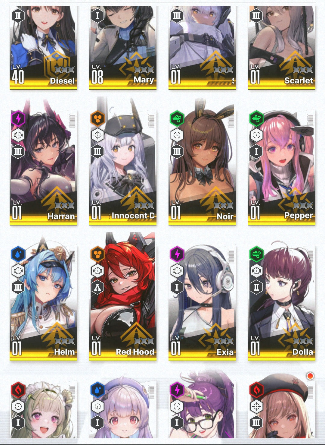SEA] GODDESS OF VICTORY: NIKKE 21 SSR Scarlet, Harran,Liter