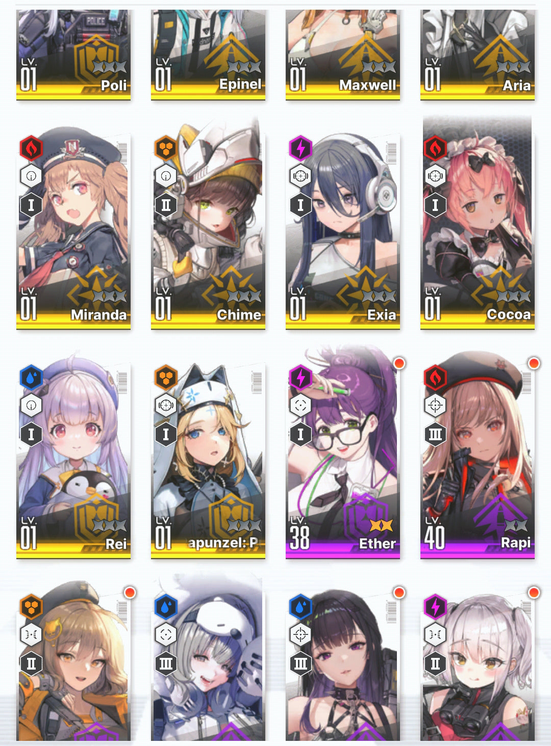 [NA]GODDESS OF VICTORY NIKKE 17SSR 2 Red Hood+Skin+Cinderella+Grave+Viper+Epinel+Exia+Rei++ starter account-Mobile Games Starter