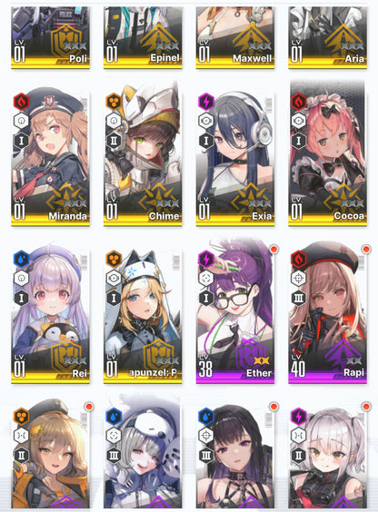 [NA]GODDESS OF VICTORY NIKKE 17SSR 2 Red Hood+Skin+Cinderella+Grave+Viper+Epinel+Exia+Rei++ starter account-Mobile Games Starter