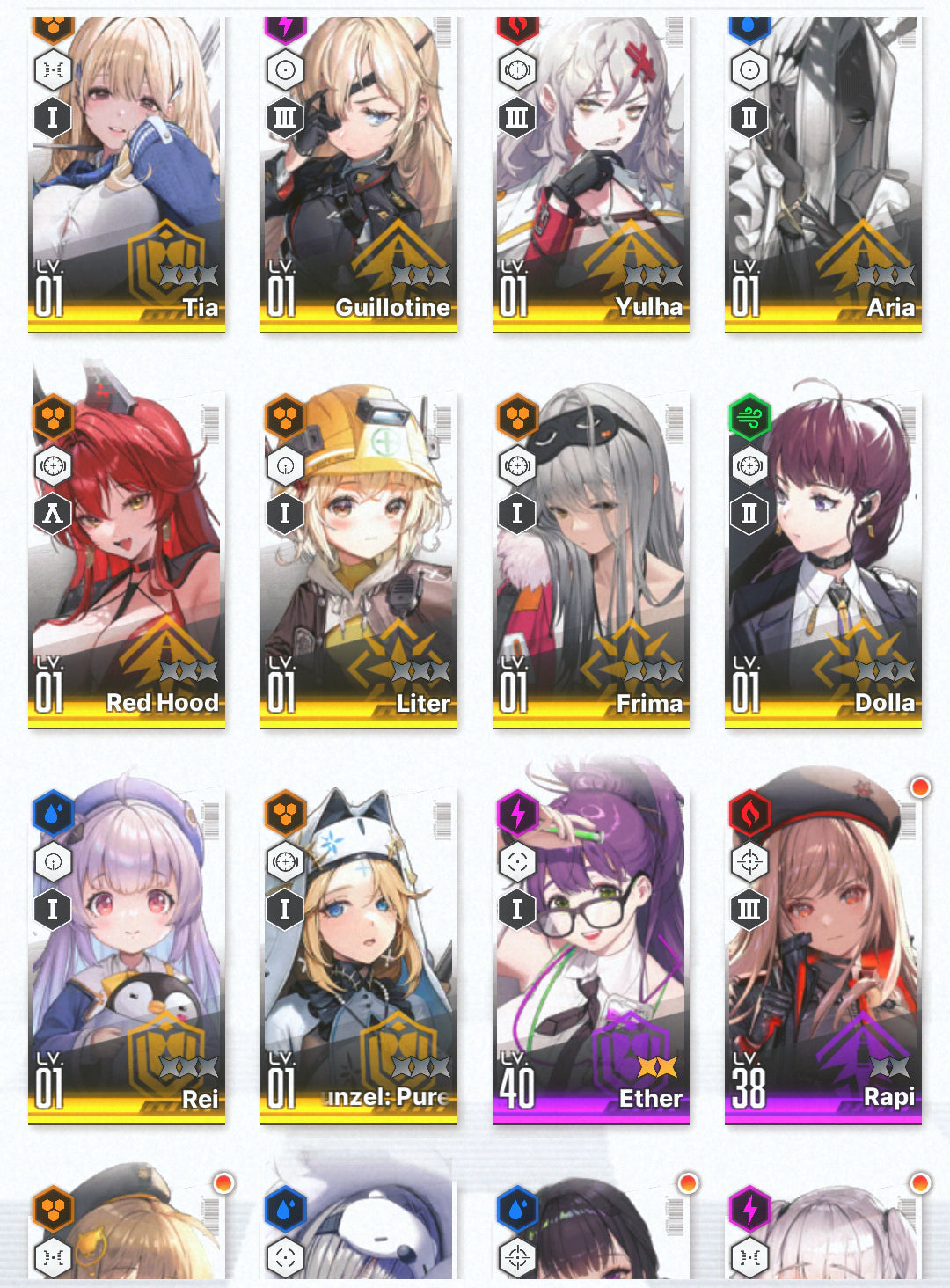 [NA]GODDESS OF VICTORY NIKKE 18SSR+Pity Red Hood+Skin+Liter+Viper+Yulha+Pepper+Yan+Rei++ starter account-Mobile Games Starter