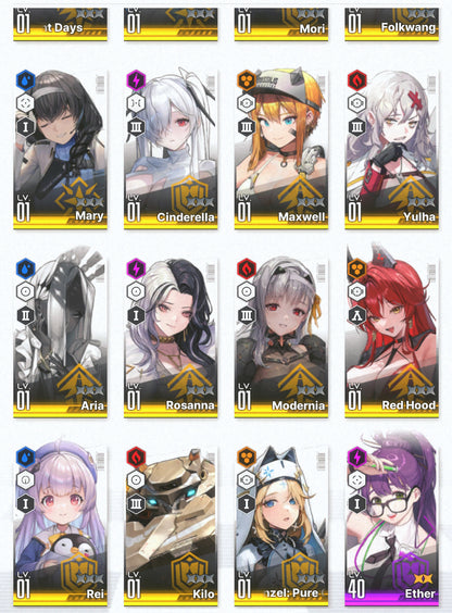 [NA]GODDESS OF VICTORY NIKKE 19SSR Scarlet+Red Hood+Skin+Cinderella+Modernia+Limited Anne+Yulha+Mary+Rei++ starter account-Mobile Games Starter