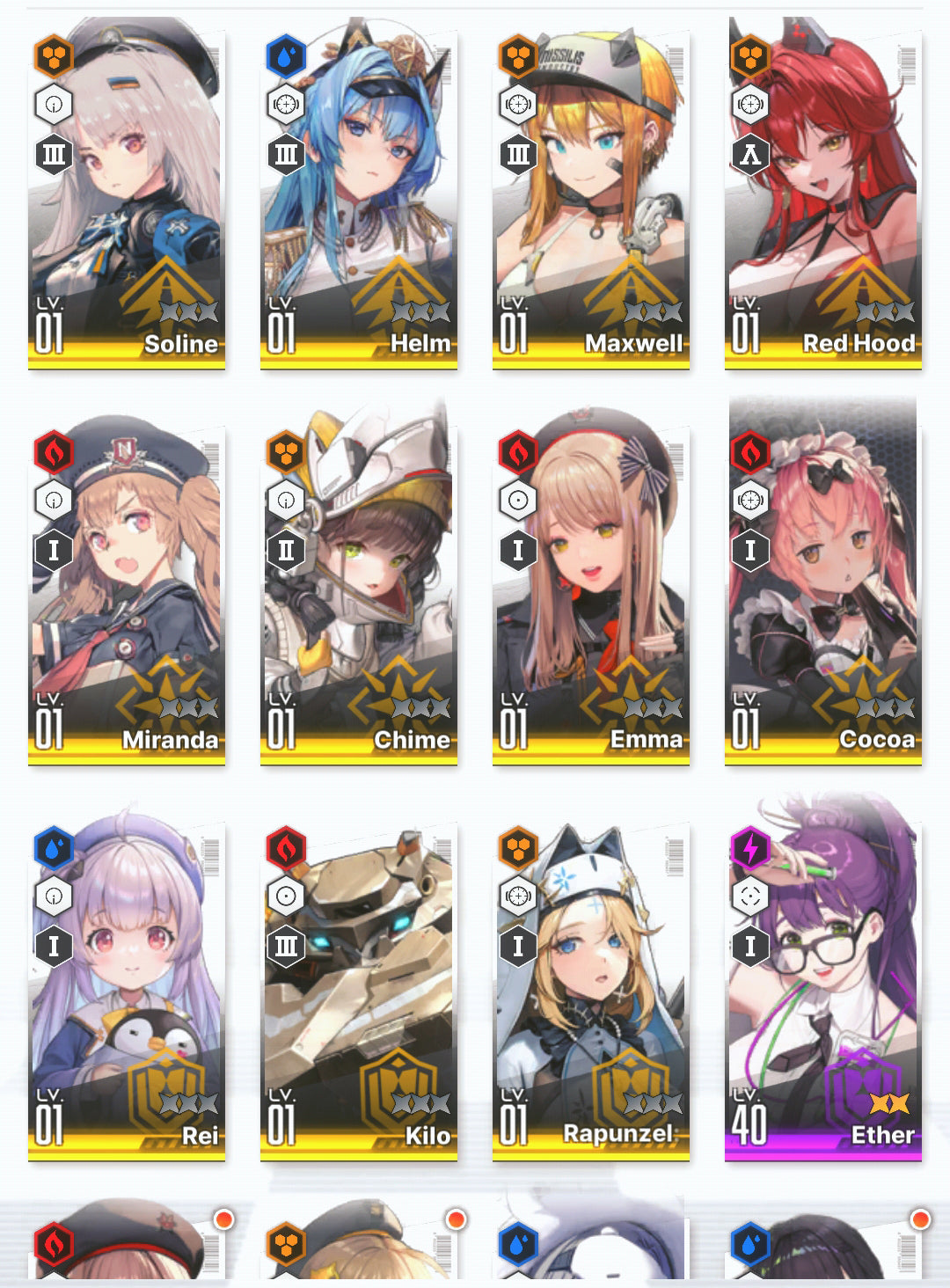 [NA]GODDESS OF VICTORY NIKKE 19SSR+Pity Red Hood+Skin+Cinderella+Grave+Harran+Julia+Yan+Soline+Miranda+Rei++ starter account-Mobile Games Starter