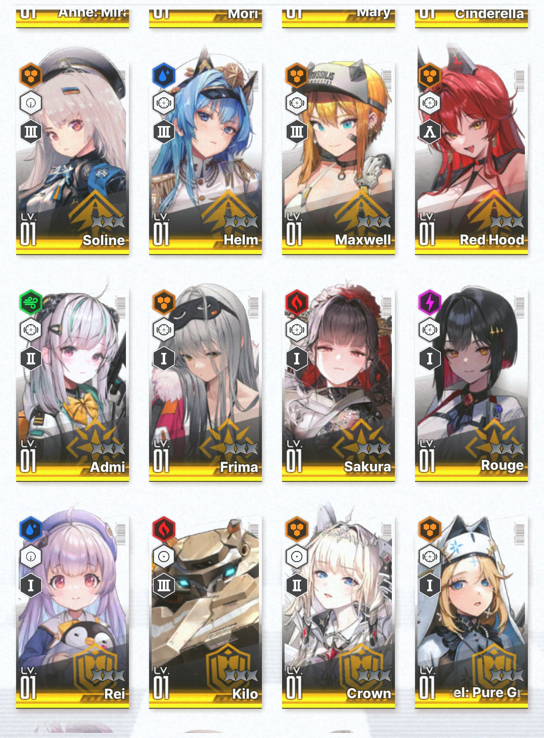 [NA]GODDESS OF VICTORY NIKKE 20SSR Limited Anne+Red Hood+Skin+Cinderella+Grave+Scarlet+Crown+Helm+Sakura+Rei++ starter account-Mobile Games Starter