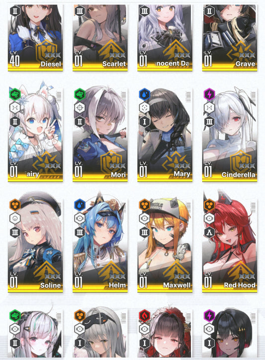 [NA]GODDESS OF VICTORY NIKKE 20SSR Limited Anne+Red Hood+Skin+Cinderella+Grave+Scarlet+Crown+Helm+Sakura+Rei++ starter account-Mobile Games Starter