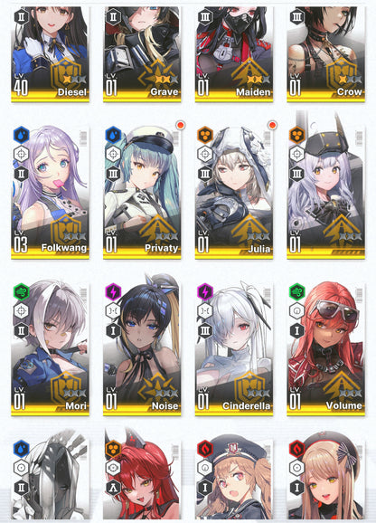 [NA]GODDESS OF VICTORY NIKKE 20SSR Red Hood+Skin+Cinderella+3 Grave+Ludmilla+Emma+Rei++ starter account-Mobile Games Starter