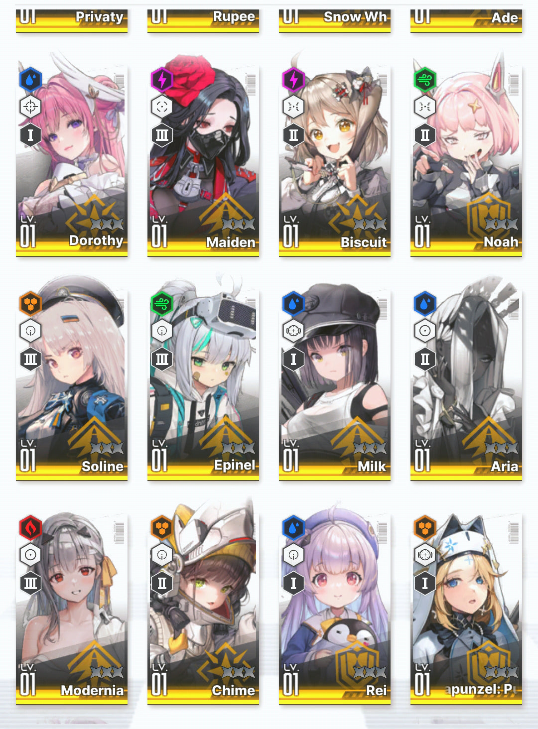 [NA]GODDESS OF VICTORY NIKKE 20SSR+Pity 3X Soda+Red Hood+Skin+Modernia+skin+Dorothy+Aria+Privaty+Rupee++ starter account-Mobile Games Starter