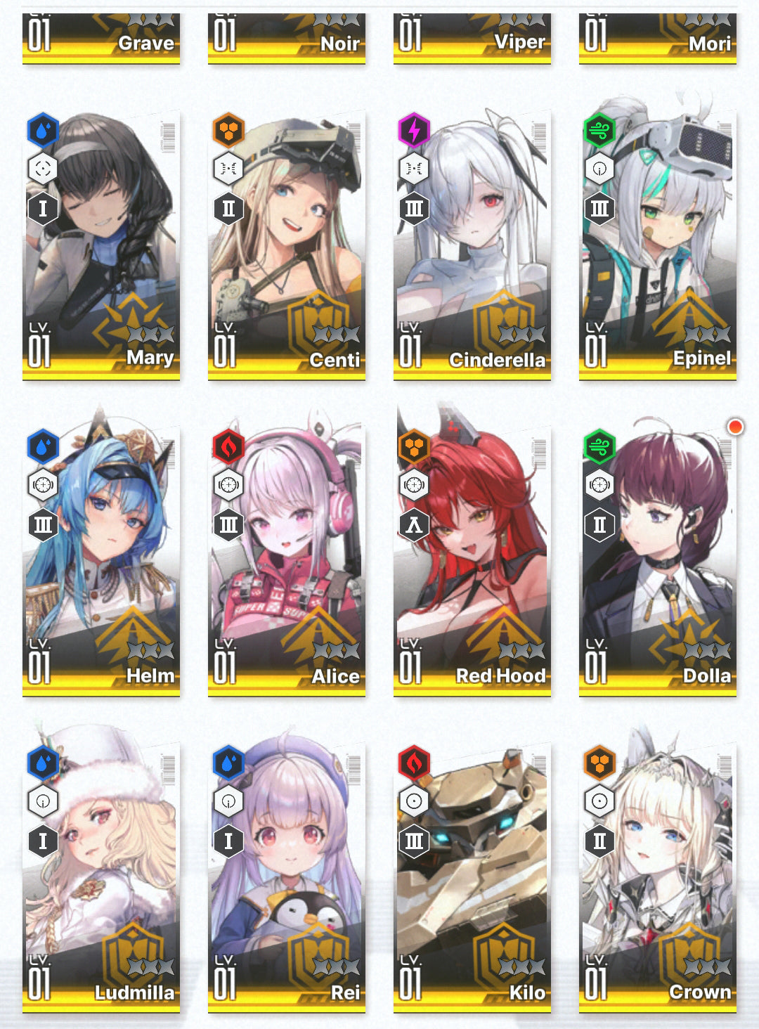 [NA]GODDESS OF VICTORY NIKKE 21SSR Crown+Red Hood+Skin+Cinderella+Grave+Harran+Laplace+Helm+Alice+Ludmilla++ starter account-Mobile Games Starter