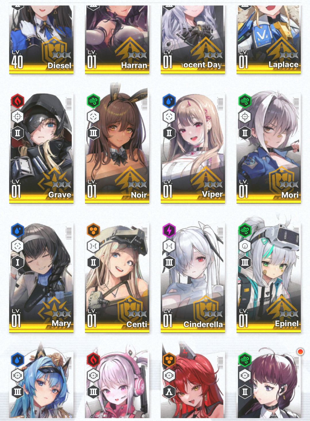 [NA]GODDESS OF VICTORY NIKKE 21SSR Crown+Red Hood+Skin+Cinderella+Grave+Harran+Laplace+Helm+Alice+Ludmilla++ starter account-Mobile Games Starter