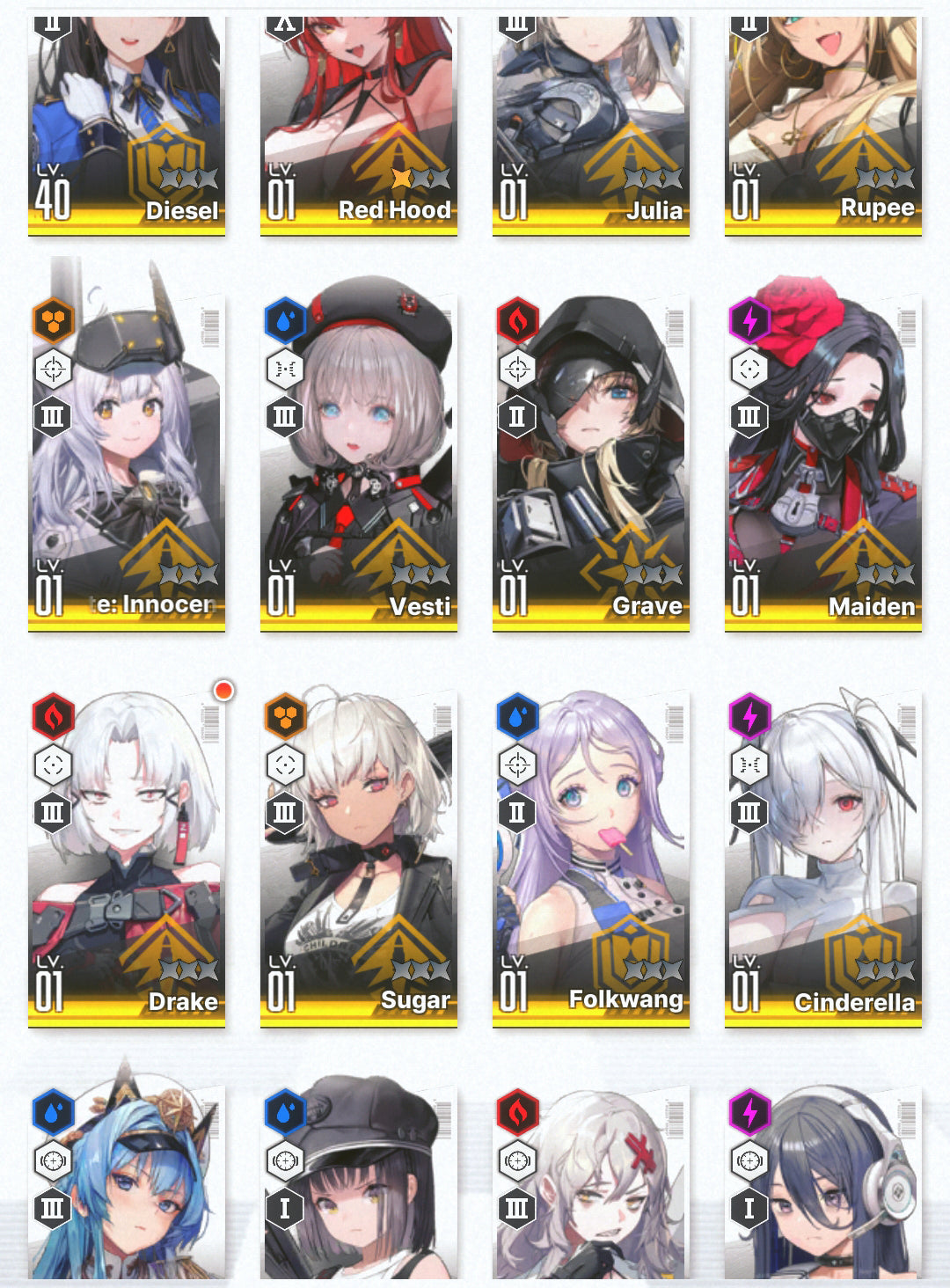 [NA]GODDESS OF VICTORY NIKKE 21SSR Makima+Coatoff+Soda+Red Hood+Skin+Cinderella+Grave+Himeno+Rei++ starter account-Mobile Games Starter