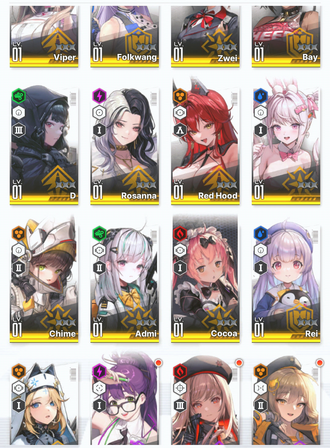 [NA]GODDESS OF VICTORY NIKKE 21SSR+Pity Red Hood+Skin+Harran+Dorothy+Dolla+Yan+Rei++ starter account-Mobile Games Starter