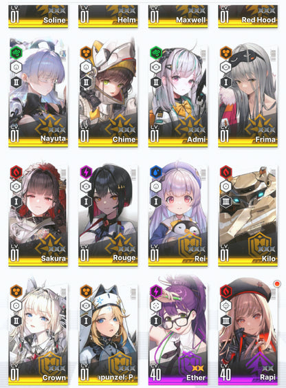 [NA]GODDESS OF VICTORY NIKKE 22SSR Limited Anne+Nayuta+Red Hood+Skin+Cinderella+Grave+Scarlet+Crown+Helm+Sakura+Rei++ starter account-Mobile Games Starter